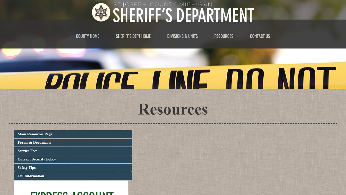 St. Joseph County Sheriff's Department